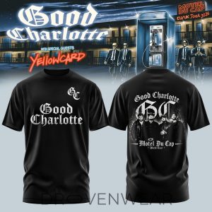 Good Charlotte Motel Du Cap Tour 2026 Graphic Tee 4 by Drovenwear.com
