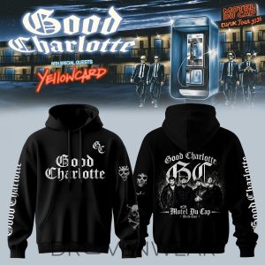 Good Charlotte Motel Du Cap Tour 2026 Hoodie Edition 1 by Drovenwear.com