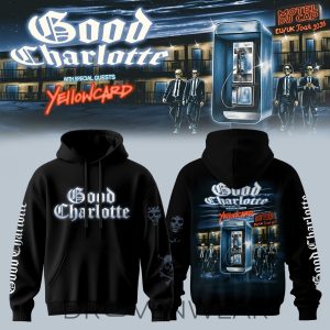 Good Charlotte Motel Du Cap Tour 2026 Hoodie Edition 2 by Drovenwear.com