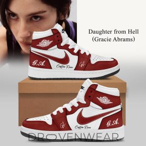 Gracie Abrams Signed AJ1 Sneakers Daughter From Hell Edition by Drovenwear.com