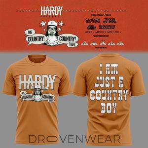 Hardy Country Tour 2026 Graphic Tee Version 2 by Drovenwear.com