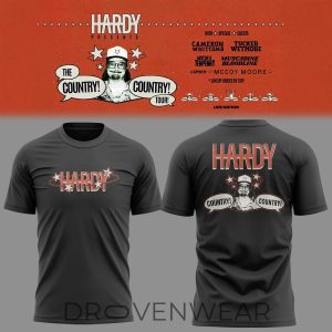 Hardy Country Tour 2026 Graphic Tee Version 3 by Drovenwear.com