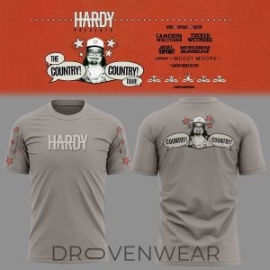 Hardy Country Tour 2026 Graphic Tee Version 4 by Drovenwear.com