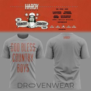 Hardy Country Tour 2026 Graphic Tee Version 5 by Drovenwear.com