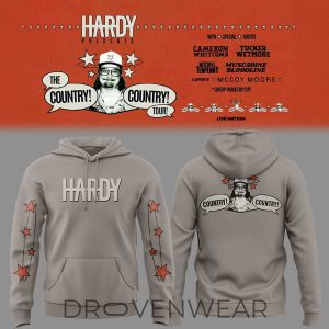 Hardy Country Tour 2026 Premium Hoodie Edition 3 by Drovenwear.com