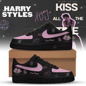 Harry Styles Kiss All The Time Disco Occasionally Custom AF1 by Drovenwear.com