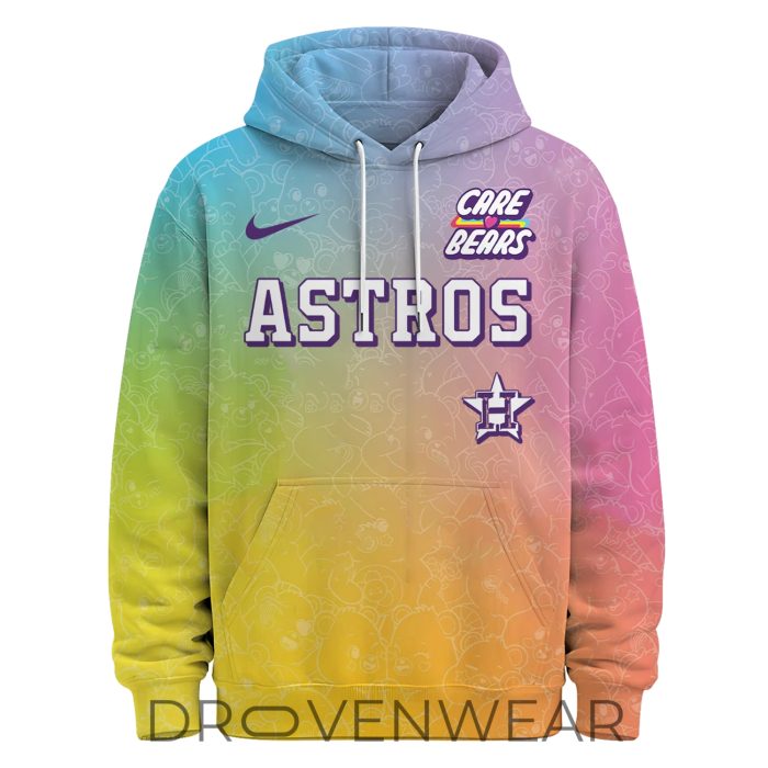 Houston Astros Special Care Bears Night Exclusive Limited Edition Hoodie - Image 3
