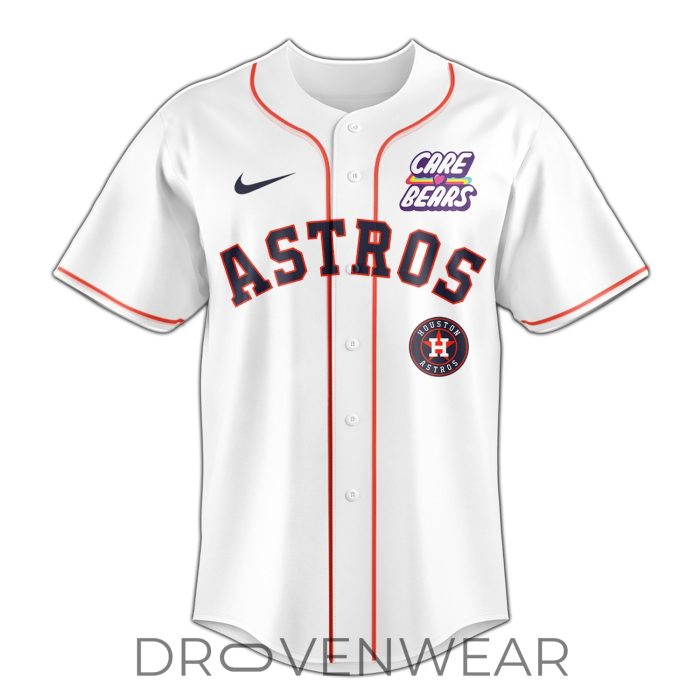 Houston Astros Special Care Bears Night MLB Limited Edition Jersey Variant 2 - Image 2