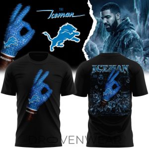 Iceman Album Inspired x Detroit Lions Graphic Tee by Drovenwear.com