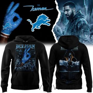 Iceman Album Inspired x Detroit Lions Premium Hoodie by Drovenwear.com
