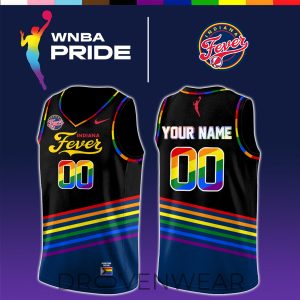 Indiana Fever 2026 WNBA x Pride Day Limited Edition Jersey by Drovenwear.com