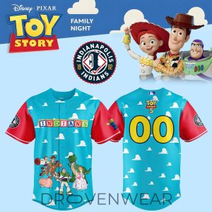 Indianapolis Indians Toy Story Inspired Baseball Jersey by Drovenwear.com