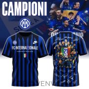 Inter Milan Italian Champions 2025-2026 Limited Edition T-Shirt