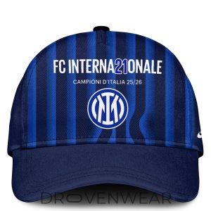Inter Milan Italian Champions 20252026 Limited Edition TShirt by Drovenwear.com