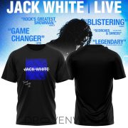 Jack White No Name Tour Graphic T-Shirt for Fans