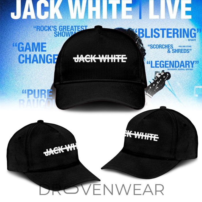 Jack White No Name Tour Graphic T-Shirt for Fans - Image 2