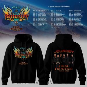 Journey 2026 Final Frontier Tour Premium Hoodie V1 Limited by Drovenwear.com