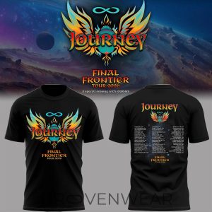 Journey 2026 Tour Final Frontier TShirt Limited V1 by Drovenwear.com