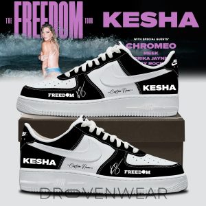 Kesha Freedom Tour 2026 Designer Sneakers V18 Limited Version by Drovenwear.com