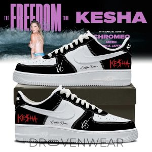 Kesha Freedom Tour 2026 Trendy Shoes V9 Limited Run by Drovenwear.com