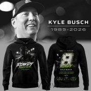 Kyle Busch Rowdy Forever Racing Hoodie V6 Premium Edition