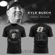 Kyle Busch Rowdy Forever Racing Inspired Tee V6 Premium Edition