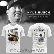 Kyle Busch Rowdy Forever Tribute Motorsport Tee V3 Exclusive Edition