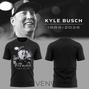 Kyle Busch Rowdy Legend Tribute Memorial TShirt by Drovenwear.com