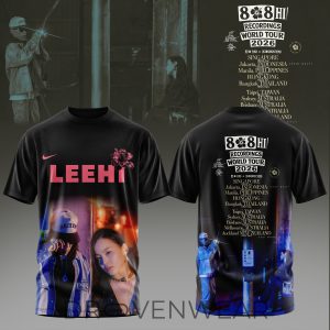 LeeHi Dok2 808 HI Recordings World Tour 2026 Graphic Shirt by Drovenwear.com