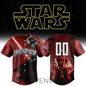Lehigh Valley IronPigs Star Wars Night Custom Baseball Jersey by Drovenwear.com