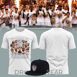 London Lions 20252026 SLB Playoff Champions Fan Shirt by Drovenwear.com
