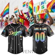 Los Angeles Dodgers Diamond With Pride Baseball Jersey