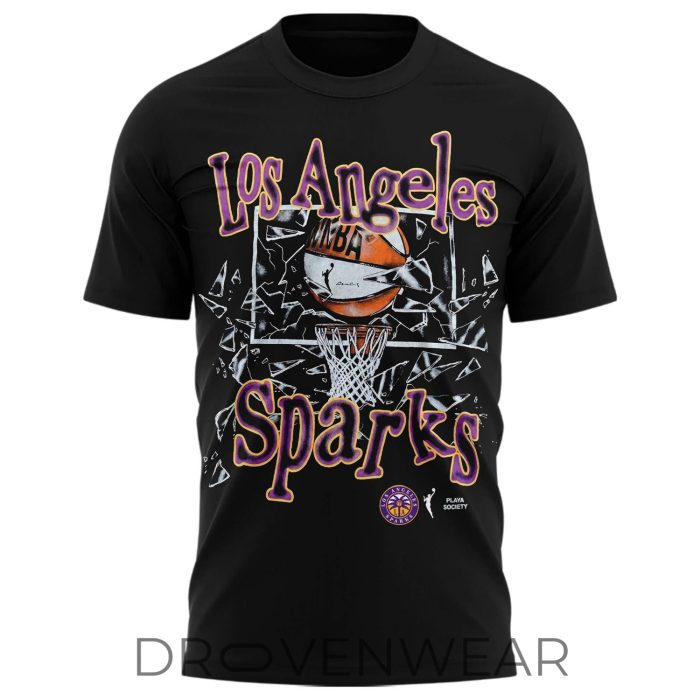 Los Angeles Sparks 2026 Season New Release Fan T-Shirt - Image 2