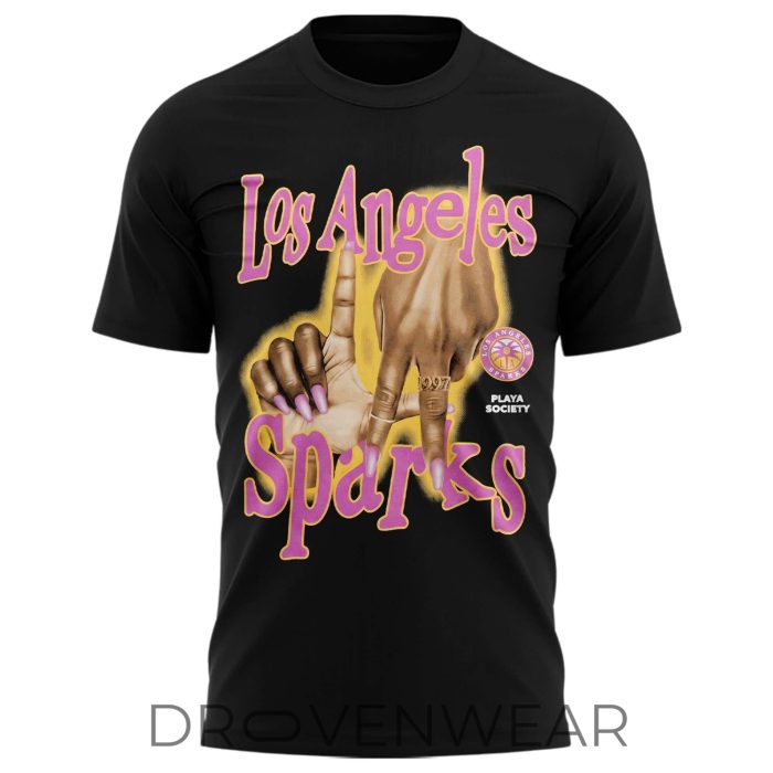 Los Angeles Sparks 2026 WNBA Collection T-Shirt V1 - Image 2