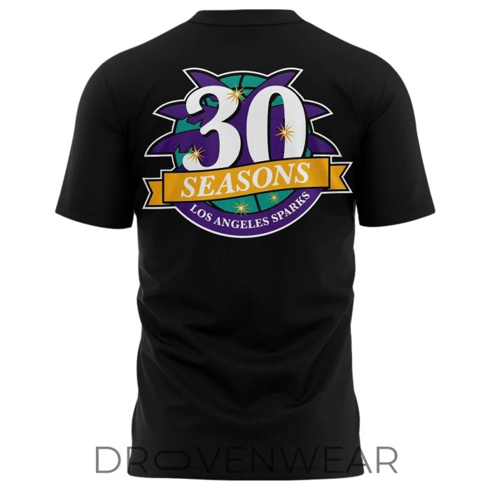 Los Angeles Sparks 2026 WNBA Collection T-Shirt V1 - Image 3