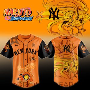 MLB All Teams Naruto Kurama Jersey Variant V2 by Drovenwear.com