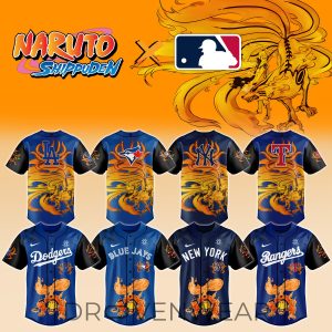 MLB All Teams Naruto Kurama Special Baseball Jersey by Drovenwear.com