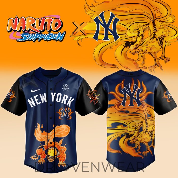 MLB All Teams Naruto Kurama Special Baseball Jersey - Image 5