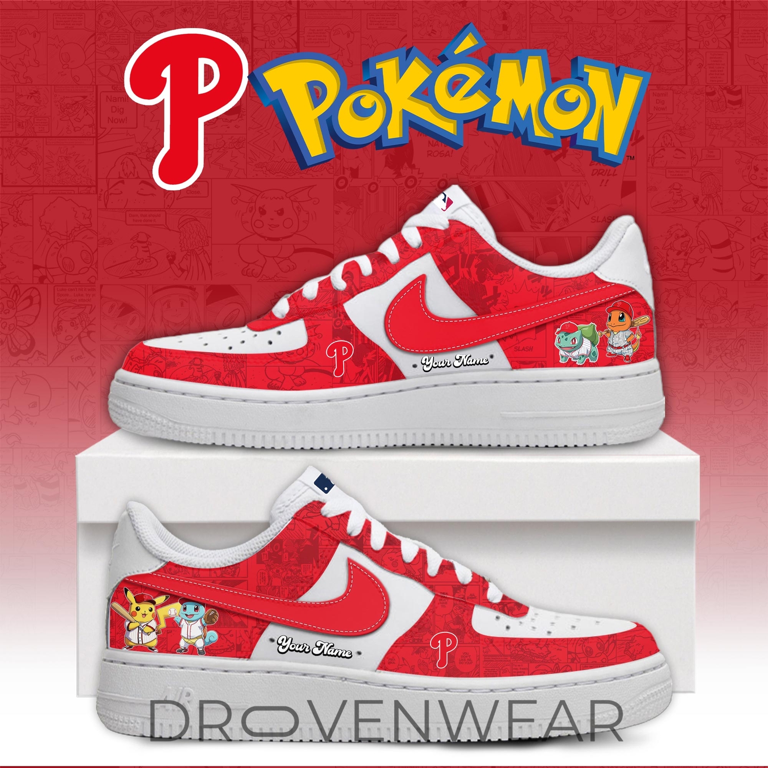 MLB All Teams Pokémon GO Night 2026 Exclusive AF1 Sneaker Collection MLB All Teams Pokémon GO Night 2026 Exclusive AF1 Sneaker Collection