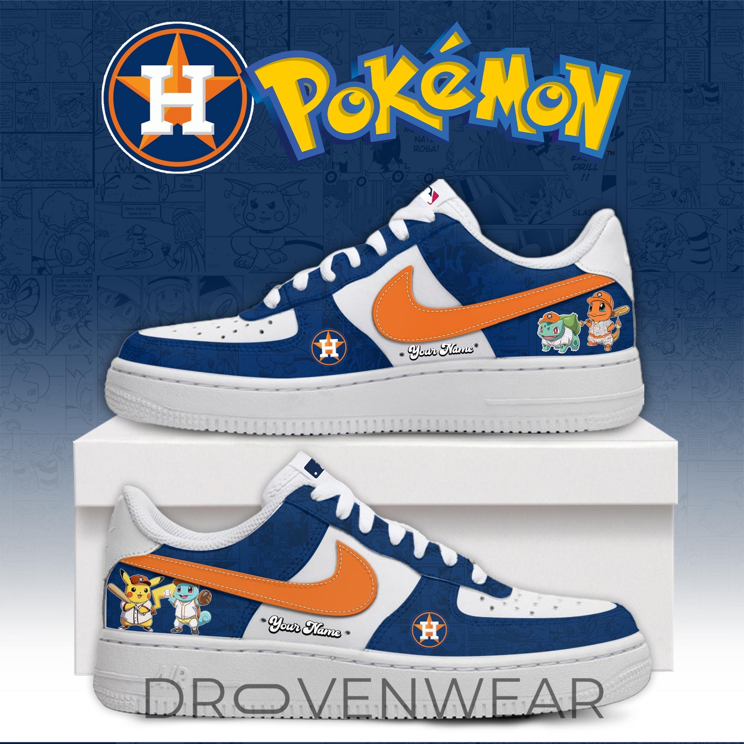MLB All Teams Pokémon GO Night 2026 Exclusive AF1 Sneaker Collection MLB All Teams Pokémon GO Night 2026 Exclusive AF1 Sneaker Collection