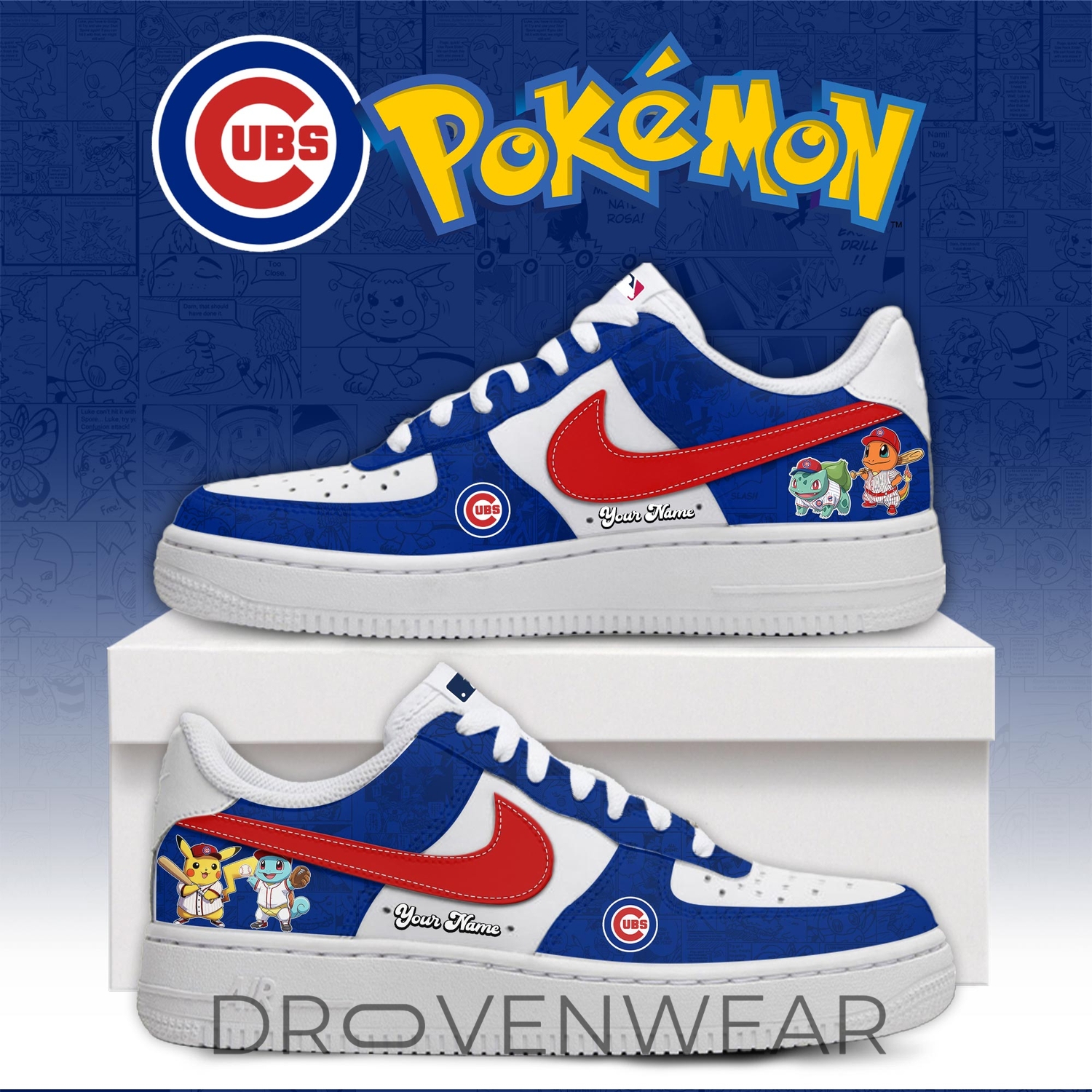 MLB All Teams Pokémon GO Night 2026 Exclusive AF1 Sneaker Collection MLB All Teams Pokémon GO Night 2026 Exclusive AF1 Sneaker Collection