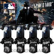 MLB All Teams Spider-Man Noir 2026 Jersey Variant V2