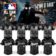 MLB All Teams Spider-Man Noir 2026 Jersey Variant V3