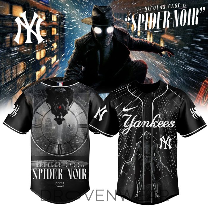 MLB All Teams Spider-Man Noir 2026 Jersey Variant V3 - Image 3