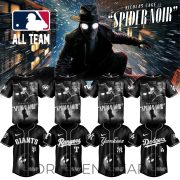 MLB All Teams Spider-Man Noir 2026 Jersey Variant V4