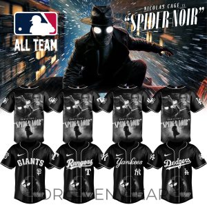 MLB All Teams SpiderMan Noir 2026 Jersey Variant V4 by Drovenwear.com