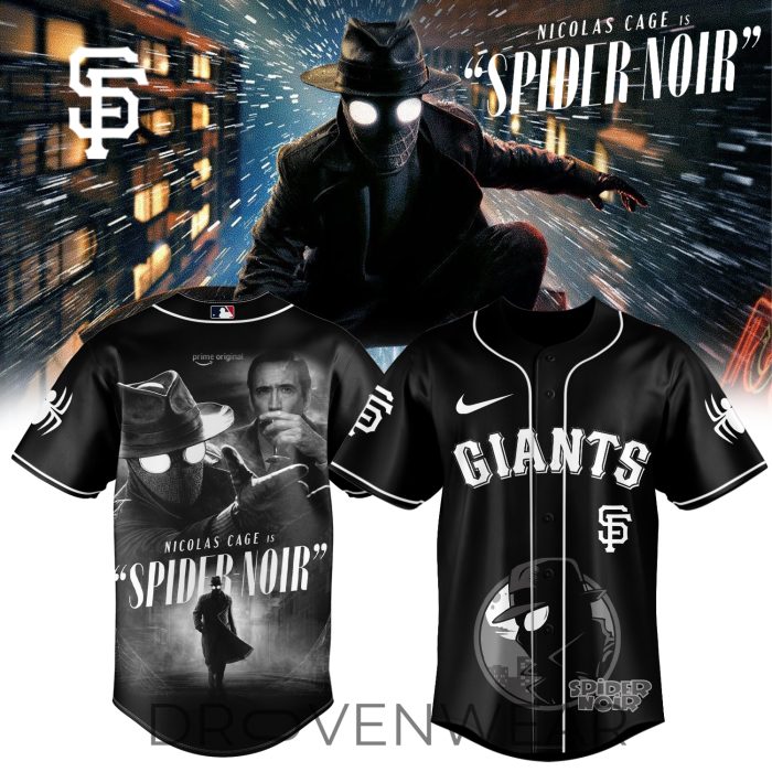 MLB All Teams Spider-Man Noir 2026 Jersey Variant V4 - Image 2