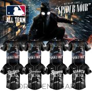 MLB All Teams Spider-Man Noir 2026 Jersey Variant V5
