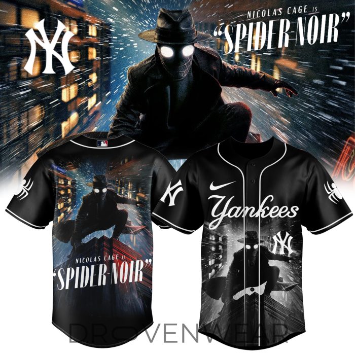 MLB All Teams Spider-Man Noir 2026 Jersey Variant V5 - Image 3