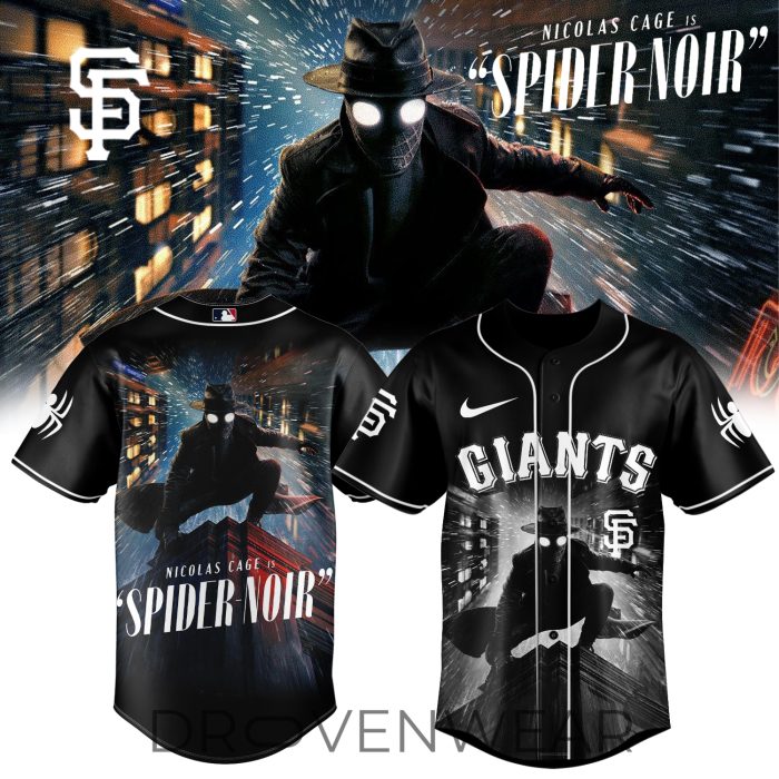 MLB All Teams Spider-Man Noir 2026 Jersey Variant V5 - Image 5